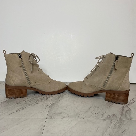 Caslon Keaton Water Resistant Natural Lace Boot 11 - Picture 4 of 12